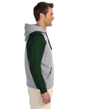 Colorblock Raglan Pullover Hood